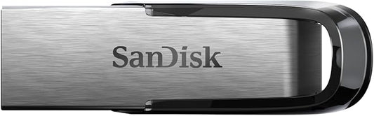 SanDisk Ultra Flair USB 3.0 Flash-Laufwerk 128 GB (robustes und elegantes Metallgehäuse, Passwortschutz, 150 MB/s Lesen) Schwarz