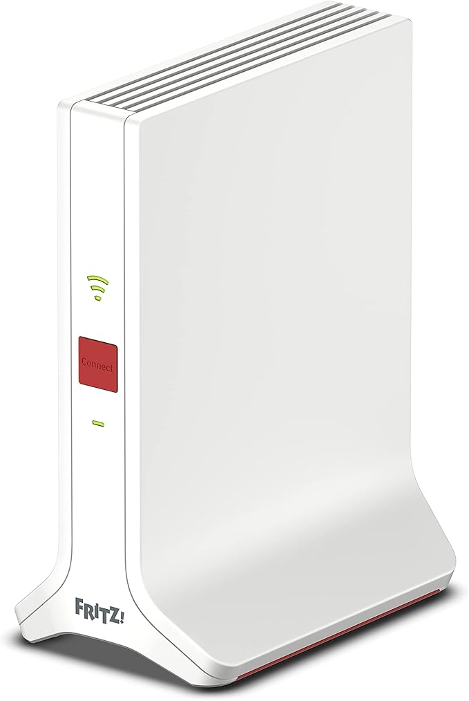 FRITZ!Repeater 3000 AX (Wi-Fi 6 Repeater mit drei Funkeinheiten und insgesamt bis zu 4.200 MBit/s: 2x 5 GHz-Band (bis zu 3.600 MBit/s), 2,4 GHz-Band (bis zu 600 MBit/s), deutschsprachige Version)