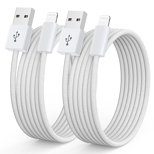 iPhone Ladekabel Apple Ladekabel 2Pack 1M, Lightning Kabel MFi-Zertifiziert iPhone Kabel Schnellladekabel für iPhone 14 13 12 11 Pro/Pro Max/Mini, XR XS Max X, 8 7 6 6s Plus