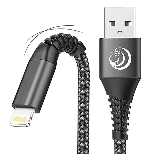 iPhone Ladekabel,Lightning Kabel [2Pack 2M+1M] iPhone Schnellladekabel MFi Zertifiziert iPhone Kabel Nylon Fast USB Ladekabel für iPhone 11 12 13 14 Pro Max XS Max XR X 8 7 6 6s Plus SE 2020
